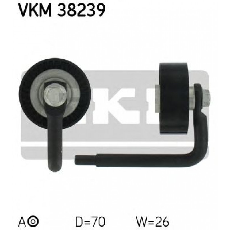 VKM 38239 SKF Натяжний ролик